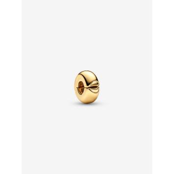 Pandora clip Silver Goldplated Rond 763678C00