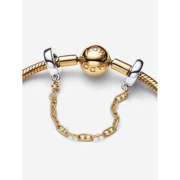 Pandora Veiligheidsketting Silver Goldplated 763904C00