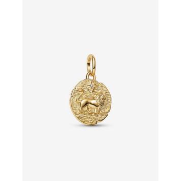 Pandora bedel Silver Goldplated Leeuw Charm 763974C01