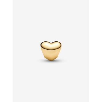 Pandora minibedel Silver Goldplated hart 763998C00