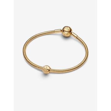 Pandora minibedel Silver Goldplated yin en yang 764045C00