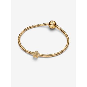 Pandora minibedel Silver Goldplated Ster 764050C00