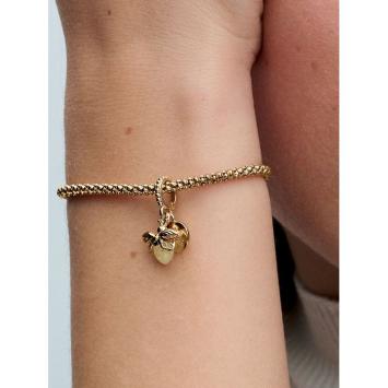 Pandora bedel Silver Goldplated Glow-In-The-Dark Vuurvliegje Charm 769352C01