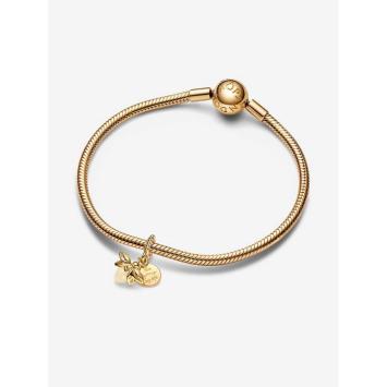 Pandora bedel Silver Goldplated Glow-In-The-Dark Vuurvliegje Charm 769352C01