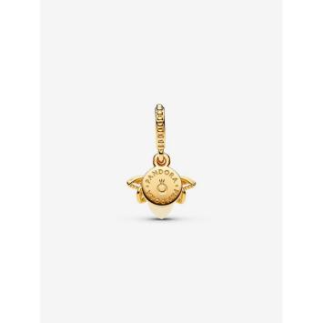 Pandora bedel Silver Goldplated Glow-In-The-Dark Vuurvliegje Charm 769352C01