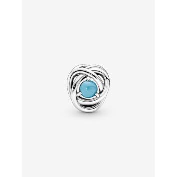 Pandora Silver Geboortesteen December Infinity bedel 790064C02