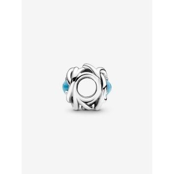 Pandora Silver Geboortesteen December Infinity bedel 790064C02