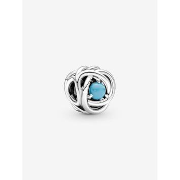 Pandora Silver Geboortesteen December Infinity bedel 790064C02