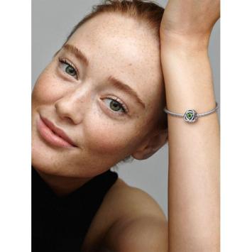 Pandora Silver Geboortesteen Augustus Infinity bedel 790065C03
