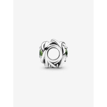 Pandora Silver Geboortesteen Augustus Infinity bedel 790065C03