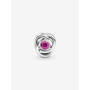 Pandora Silver Geboortesteen Oktober Infinity bedel 790065C05