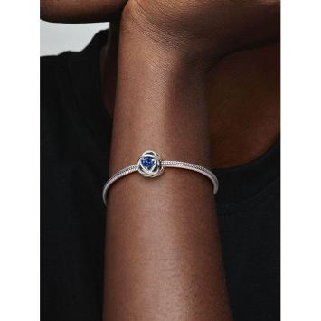 Pandora Silver Geboortesteen September Infinity bedel 790065C07