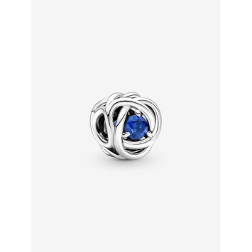 Pandora Silver Geboortesteen September Infinity bedel 790065C07