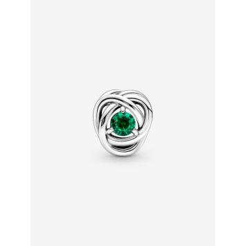 Pandora Silver Geboortesteen Mei Infinity bedel 790065C08