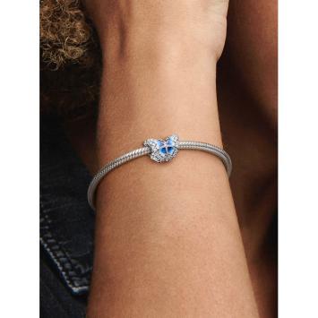 Pandora Silver Sprankelende Blauwe Vlinder bedel 790761C01