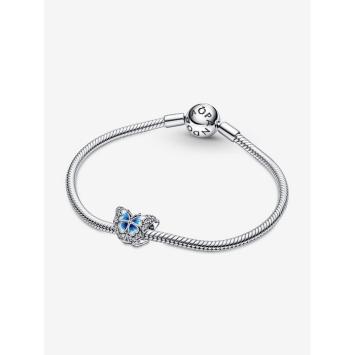 Pandora Silver Sprankelende Blauwe Vlinder bedel 790761C01