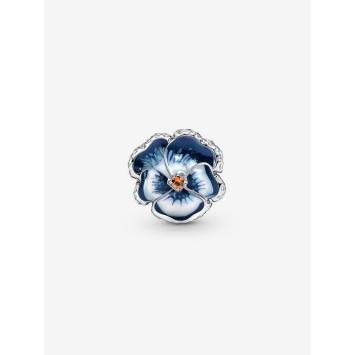 Pandora Silver Blauw Viooltje bedel 790777C02