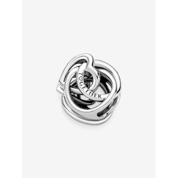 Pandora Silver Family Always Encircled Heart bedel 791507C00