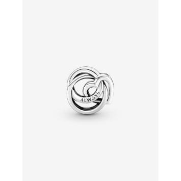 Pandora Silver Family Always Encircled Heart bedel 791507C00