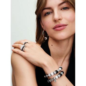 Pandora Silver Sprankelende Pootafdruk bedel 791714CZ