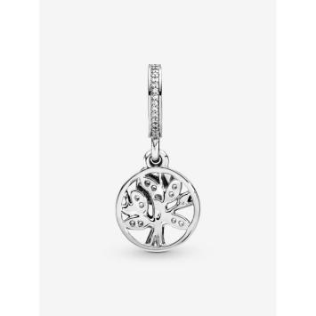 Pandora bedel bicolor Sparkling Stamboom Charm 791728CZ