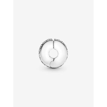 Pandora clip Silver Heldere Pavé 791817CZ
