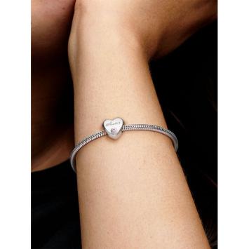 Pandora Silver Zus hart bedel 791946PCZ