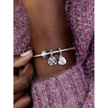 Pandora clip Silver Heldere Sprankelende Rij 791972CZ