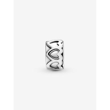Pandora clip Silver Band Van Harten 791978
