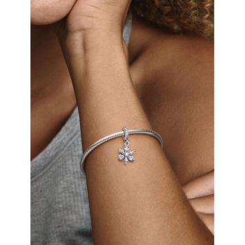 Pandora Silver Sparkling Herbarium Cluster bedel 792382C01