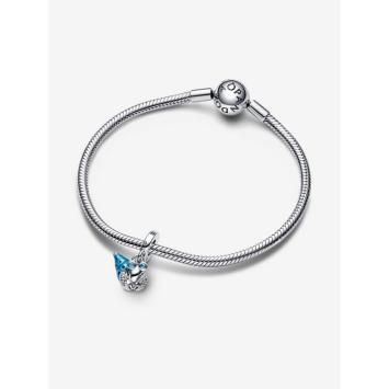 Pandora bedel Silver Glow-In-The-Dark Heremietkrab Charm 792700C01