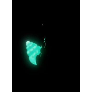 Pandora bedel Silver Glow-In-The-Dark Heremietkrab Charm 792700C01