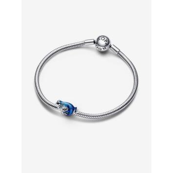 Pandora Silver Metallic Blauwe Gecko bedel 792701C01