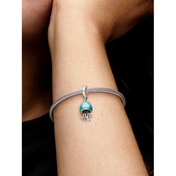 Pandora Silver Kleurveranderende Kwal bedel 792704C01