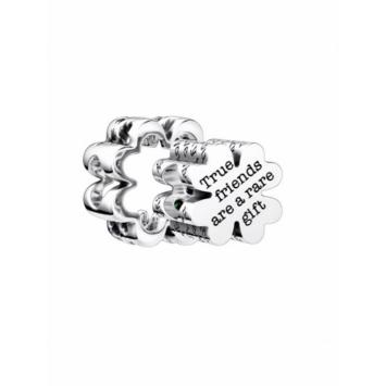 Pandora Silver Deelbare klavertjevier bedel 792752C01