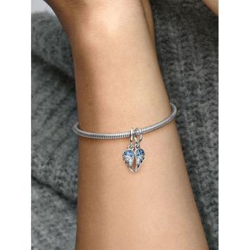 Pandora Bedel Silver Sprankelende Deelbare Engelenvleugels 792821C01