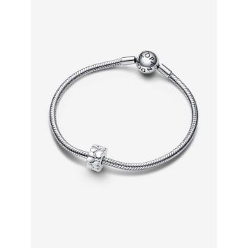 Pandora clip Silver Hart Patroon 792828C00