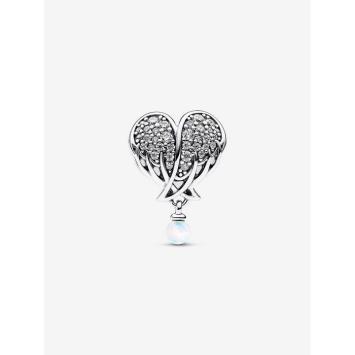 Pandora Bedel Silver Sprankelende Engelenvleugels en Hart 792980C01