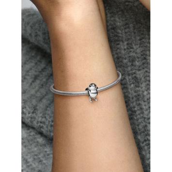Pandora Silver Skiënde Pinguïn bedel 792988C01