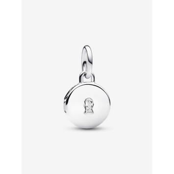 Pandora Silver Openbare Graveerbare Medaillon bedel 793066C01