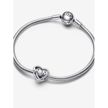 Pandora Silver Mum en Hart bedel 793233C01