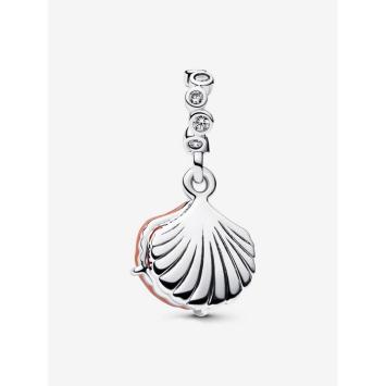 Pandora Silver Koraalkleurige Schelp bedel 793821C01
