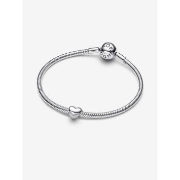 Pandora minibedel Silver hart 793998C00