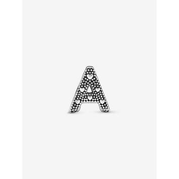 Pandora bedel Silver Letter A Alfabet 797455