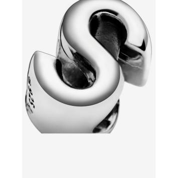 Pandora bedel Silver Letter S Alfabet 797473