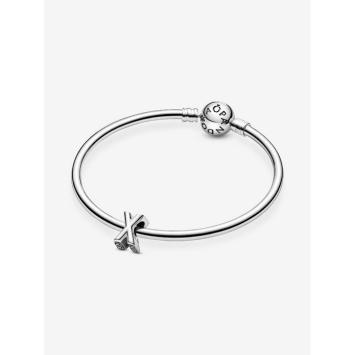 Pandora bedel Silver Letter X Alfabet 797478
