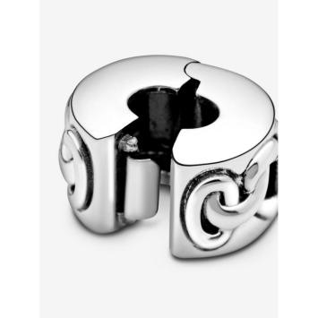 Pandora clip Silver Geknoopte Harten 798035