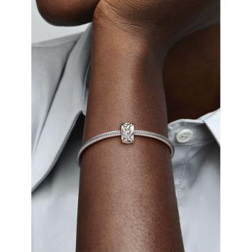 Pandora clip Silver Geknoopte Harten 798035