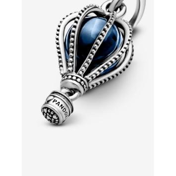 Pandora bedel zilver Blauwe Heteluchtballon Charm 798064NMB