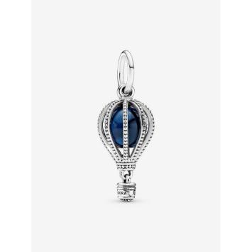 Pandora bedel zilver Blauwe Heteluchtballon Charm 798064NMB